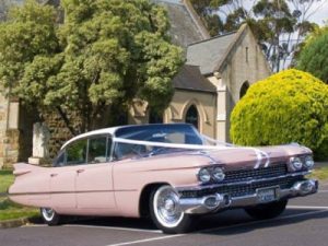 Goldstar Wedding Car Hire - Classic Cadillac Wedding Car Melbourne 04
